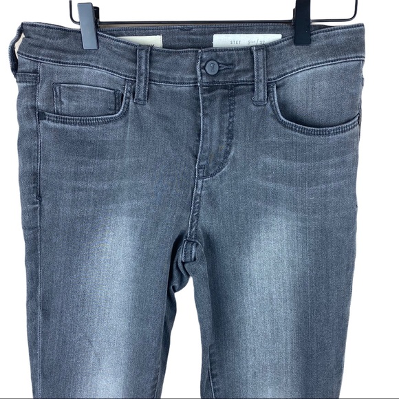 Anthropologie Pilcro and the Letterpress Gray Black Stet skinny Jeans size 27 - Picture 2 of 9